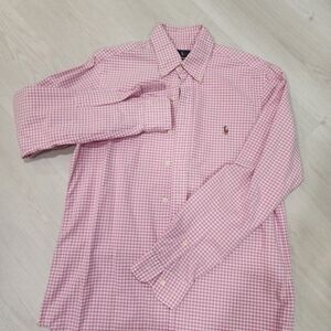 Ralph Lauren Pink Gingham Men's Shirt